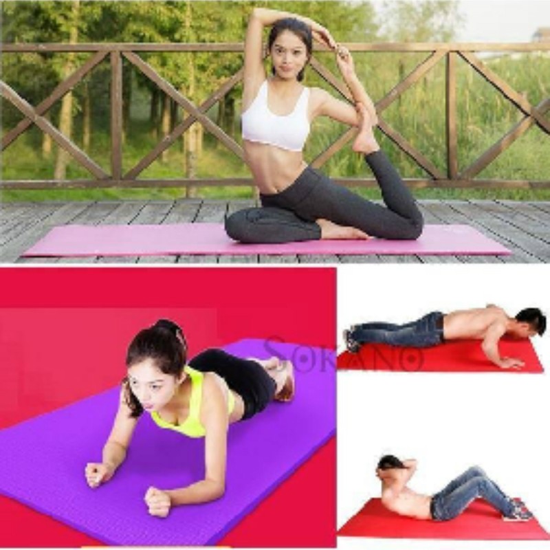 Thảm Tập Yoga Chống Trượt Cao Cấp 10mm