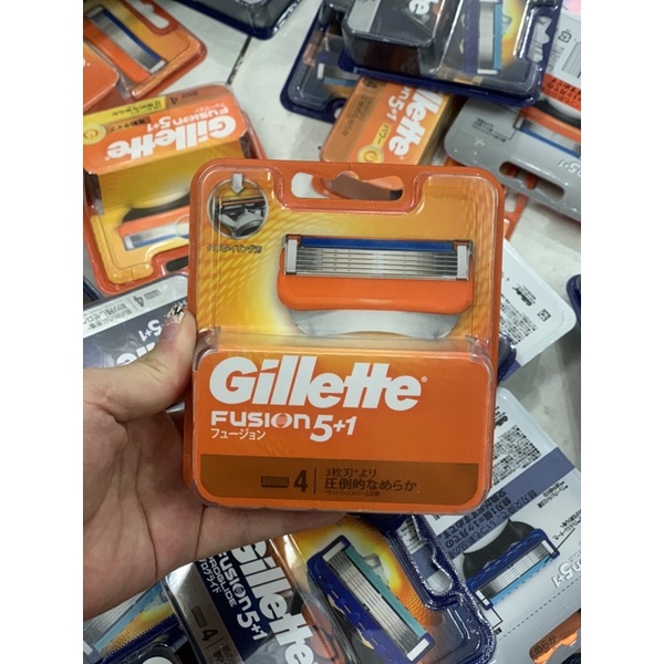 Lưỡi dao cạo râu Gillette 5 lưỡi Fusion Nhật Bản