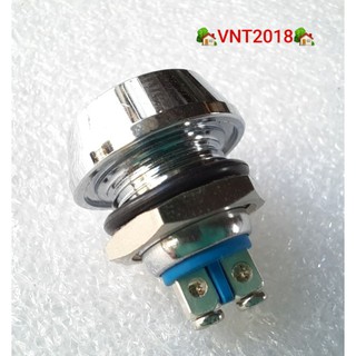 Nút nhấn nhả kim loại phi 12mm cao cấp