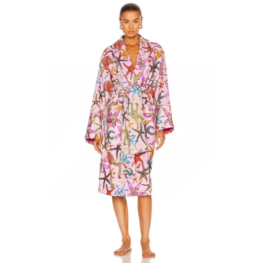 Áo choàng tắm hoạ tiết sao biển nhiều màu chất liệu vải cao cấp thấm hút tốt thương hiệu thời trang cao cấp Versace | BigBuy360 - bigbuy360.vn