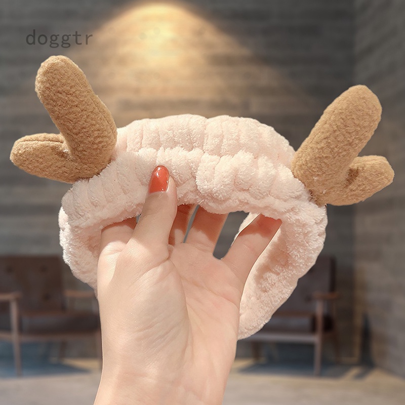 Băng đô cài tóc rửa mặt Hình Tai Thỏ Dễ Thương