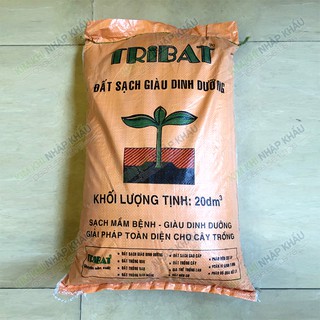 1 bao đất sạch giàu dinh dưỡng Tribat 20 dm3 - VTN1