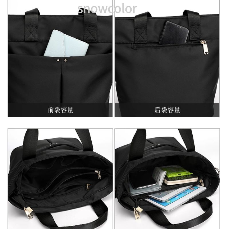 Túi vải Chống Thấm Nước Phong Cách Hàn Quốc Beg Besar Beg Tangan Wanita Murah Cantik Cho Nữ