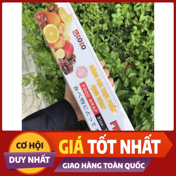 Màng bọc thực phẩm KOKO Food Wrap (Dài 120m- khổ 30cm)