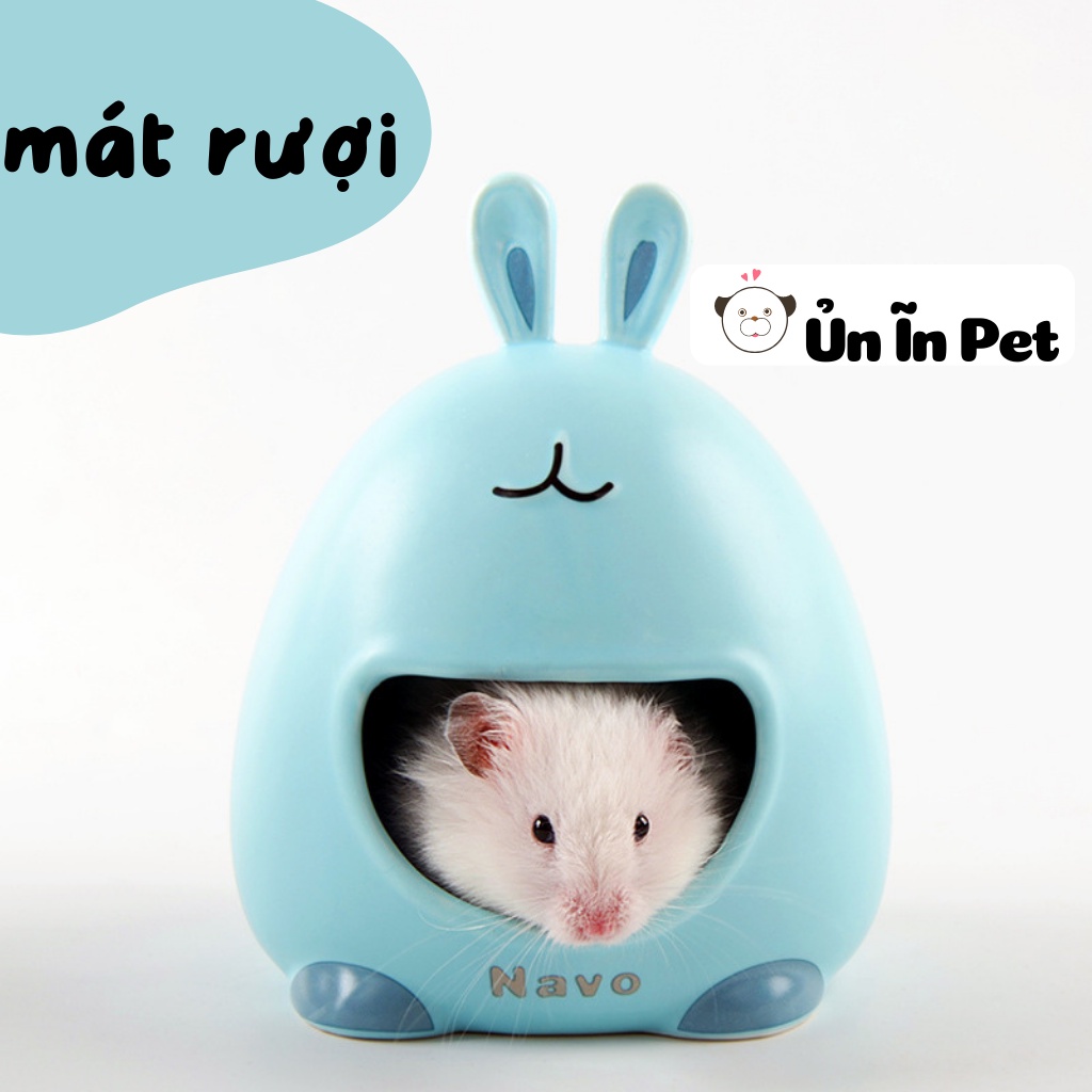 Nhà ngủ sứ hamster, THỎ NAVO dễ thương