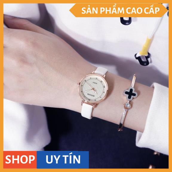 Đồng Hồ Nữ MSTIANQ Dây Da Mặt Tròn La Mã Siêu Dễ Thương - Mẫu Mới [HÀNG CAO CẤP] | BigBuy360 - bigbuy360.vn