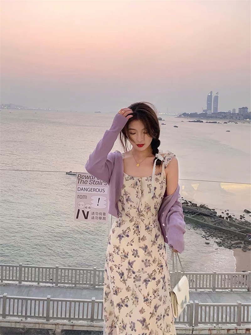 Đầm Voan Hoa Thời Trang Mùa Hè 2021 Dành Cho Nữ | BigBuy360 - bigbuy360.vn