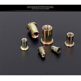 100 cái Ốc tán rút M5 thép mạ