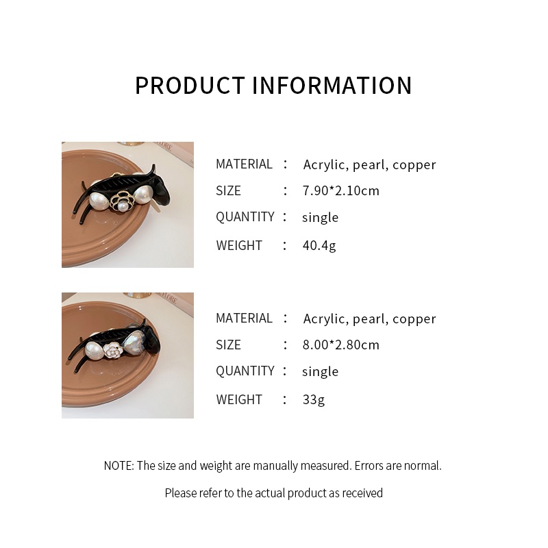 Kẹp Tóc Hình Hoa Đính Ngọc Trai Phong Cách Mori Hàn Quốc Thời Trang Cho Nữ