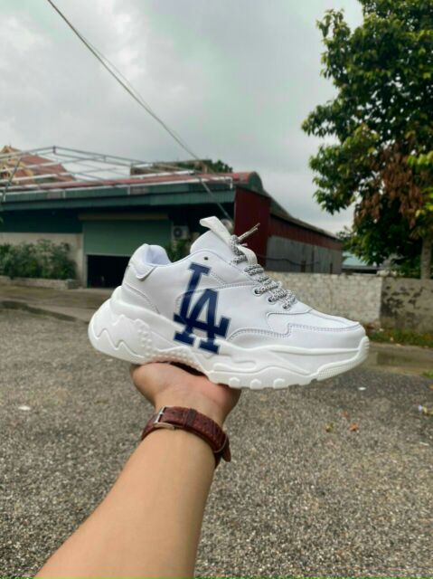 Giày sneakers đế 5cm NY New York Boston LA