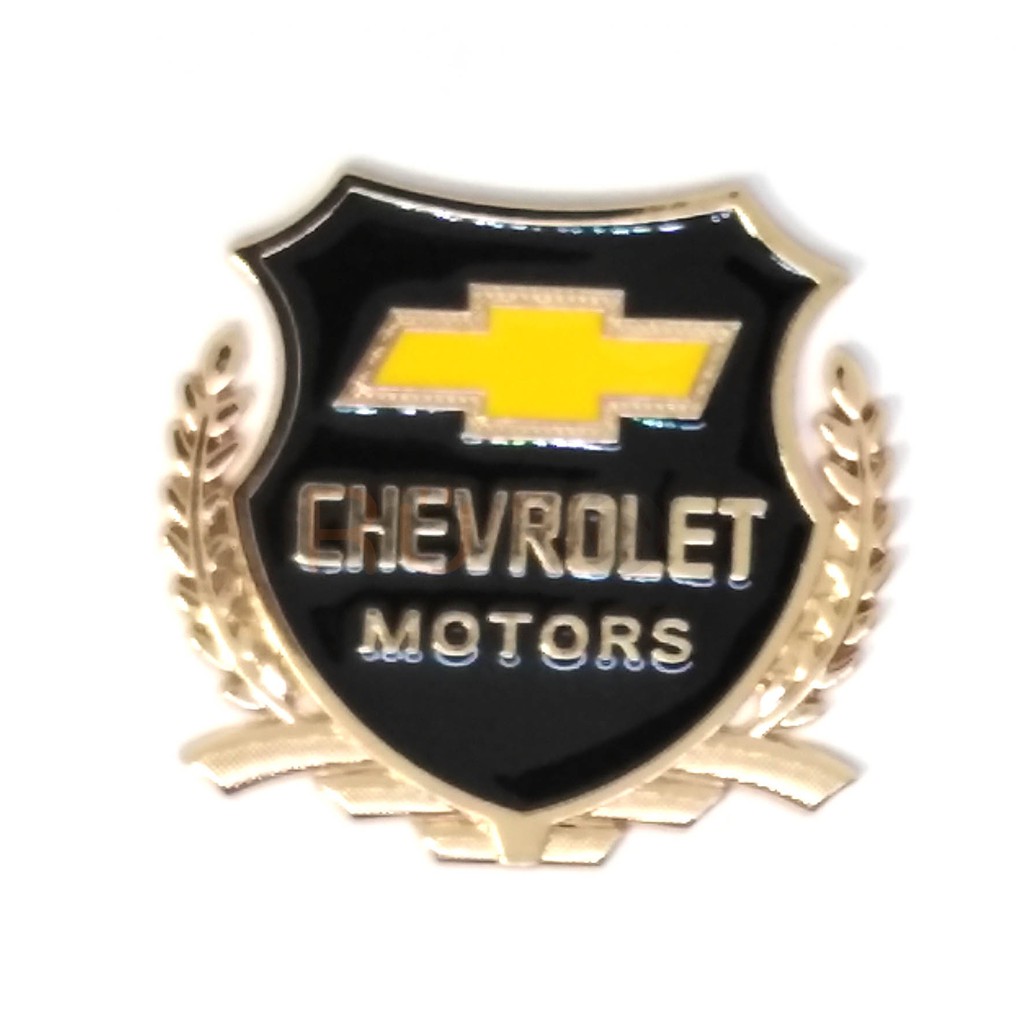 Tem dán, Miếng dán huy hiệu kim loại Chevrolet - 1 chiếc