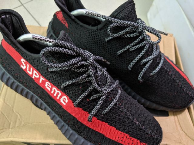 Dragon Ball Santa Goku Supreme Louis Vuitton Yeezy Boost Shoe