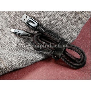 Cáp sạc nhanh chân Type-C tự ngắt chính hãng Baseus X-Shaped