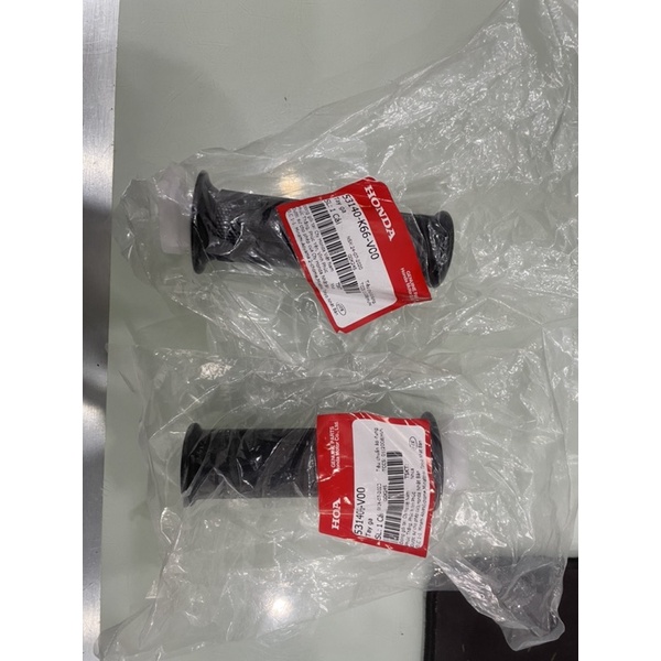 Tay nắm trái +Tay ga SH Mode,Air Blade màu nâu màu đen chính hãng Honda