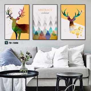Tranh Canvas LEON Set 3 Tấm 20x30