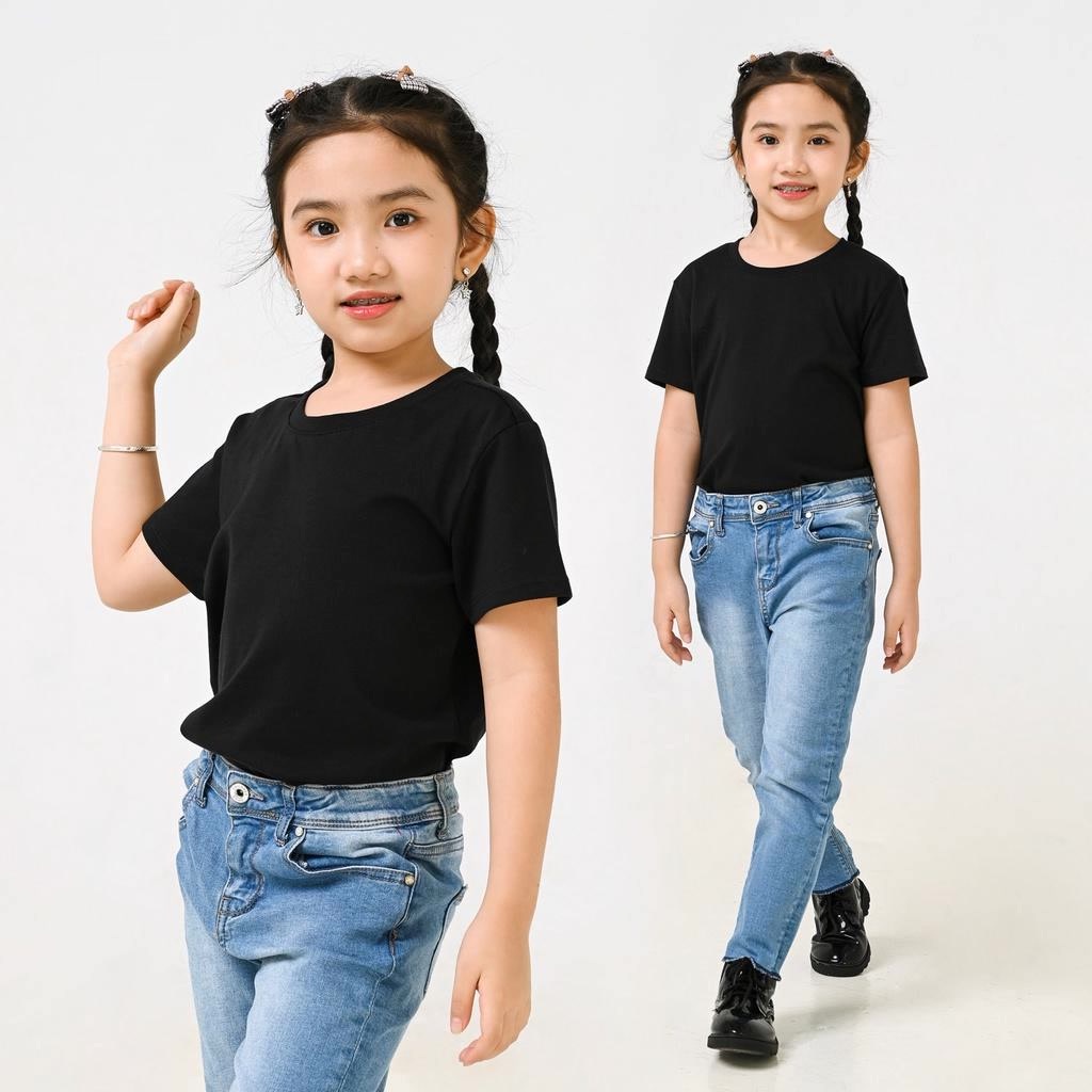 Áo thun trẻ em YODY form nhỏ nhiều màu vải cotton in logo yody - TSK5187