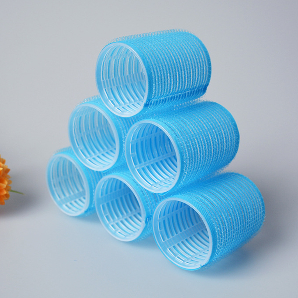 [Hàng mới về] Lô uốn tóc bằng nhựa PP tự nhiên không bị kẹt cho phụ nữ