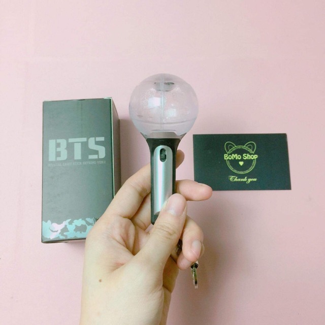 MÓC KHOÁ KEYRING BOMB BTS PHÁT SÁNG