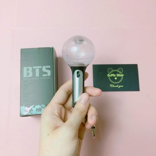 Móc khoá keyring bomb bts phát sáng