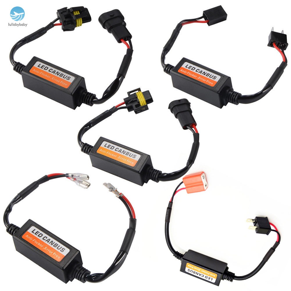 LED CANBUS Error Canceler Decoder Load Resistance Headlight