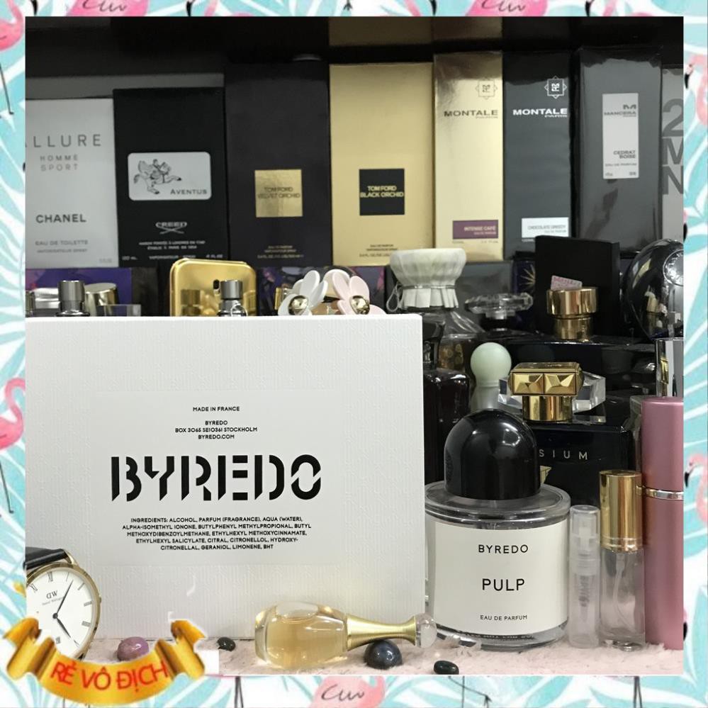 🌺NƯỚC HOA CHUẨN🌺 ➻❥ Alay - Mẫu Thử Nước Hoa Unisex Byredo Pulp (5ml-10ml-20ml) | BigBuy360 - bigbuy360.vn