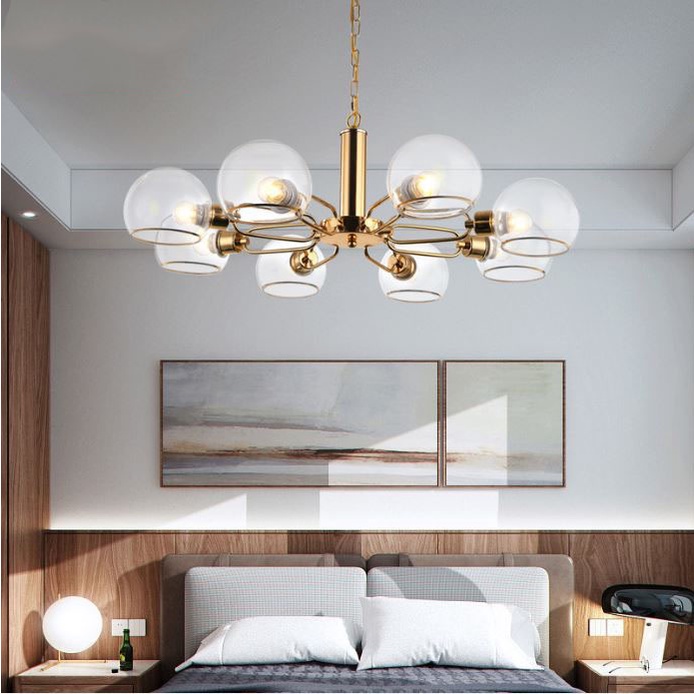 Đèn thả chùm AKINA Bồ Công Anh cao cấp hiện đại trang trí nội thất sang trọng - Kèm bóng LED chuyên dụng.