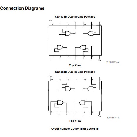 Linh kiện IC CD4071