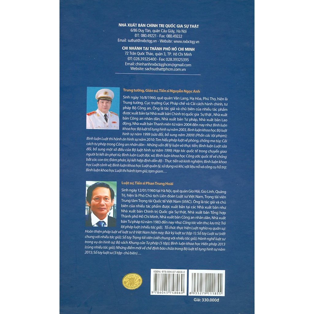 Sách - Bình Luận Khoa Học - Bộ Luật Tố Tụng Hình Sự Năm 2015 | BigBuy360 - bigbuy360.vn