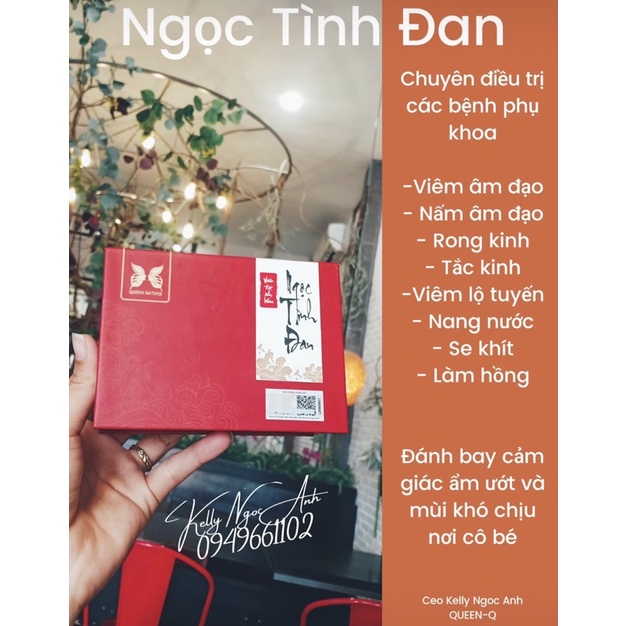 NGỌC TÌNH ĐAN TẶNG KÈM XỊT KHÁNG KHUẨN