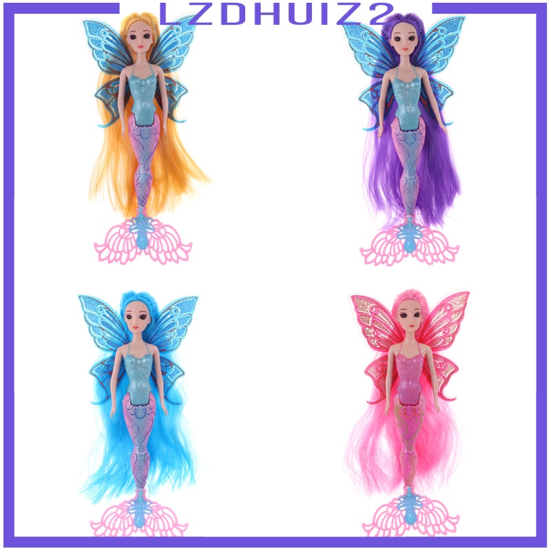 Búp Bê Nàng Tiên Cá 30cm Phong Cách Cổ Điển Dùng Trang Trí Nhà Cửa #C