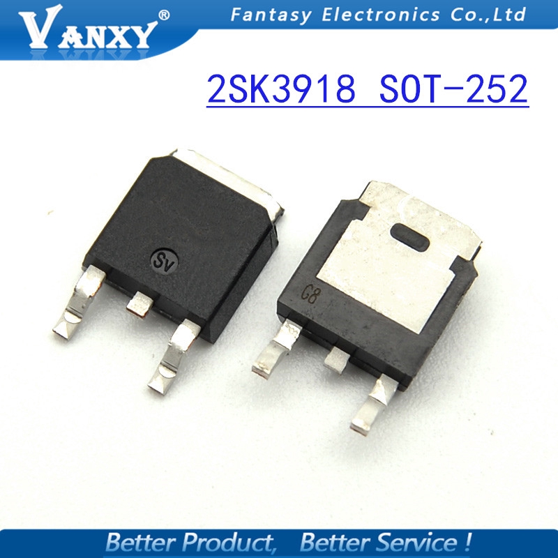 Bộ 10 Ic Chất Lượng Cao 2sk3918 Sot252 K3918 Sot To-252 Mosfet Smd