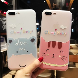 Ốp lưng hình mèo dễ thương cho OPPO A92 A52 A12 A12e A31 A91 A5 A9 2020 A7 K3 F9 F7 F5 Youth F1s F3 F1 Neo 9 Realme C1 1 A83 A37 A71 A3s
