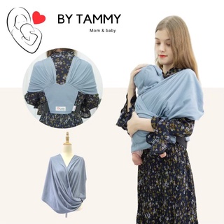 [CẢI TIẾN 2]- Địu vải sling cho bé- trợ lực cột.