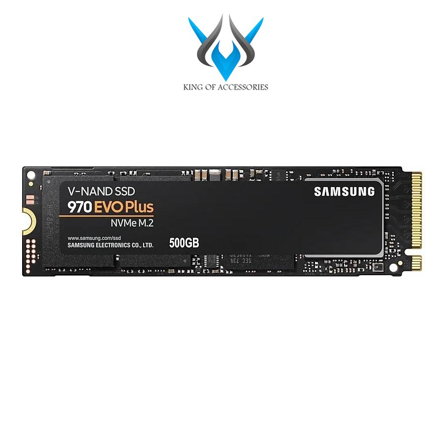 Ổ cứng SSD Samsung 970 EVO Plus PCIe NVMe M.2 2280 500GB (Đen)