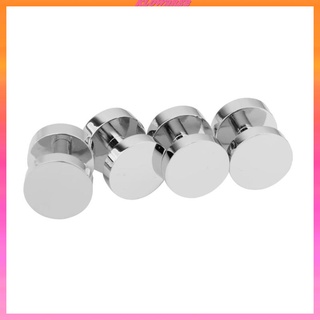 Nam Tuxedo Khuy măng sét Trang phục trang trọng Áo sơ mi CuffLinks Cổ nút đinh tán