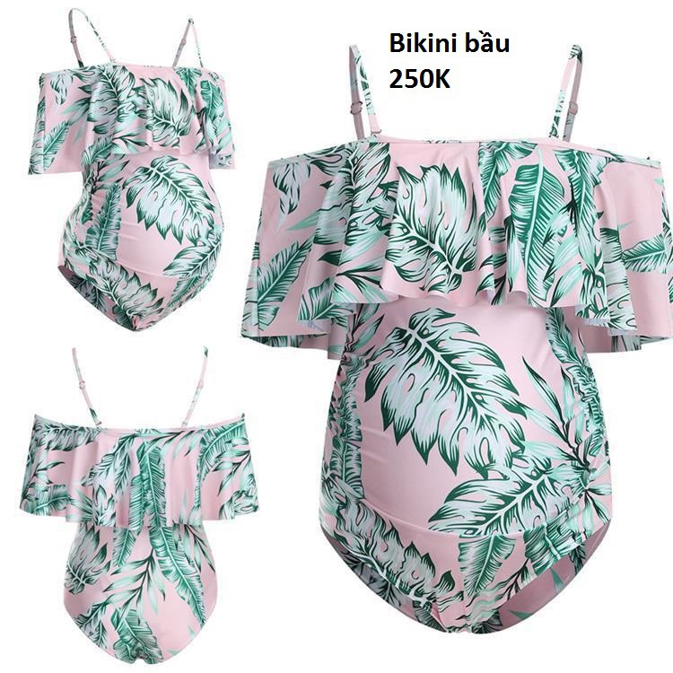 Bikini đồ bơi bầu dáng bẹp vai Bi02 - Có hình thật ở cuối | BigBuy360 - bigbuy360.vn