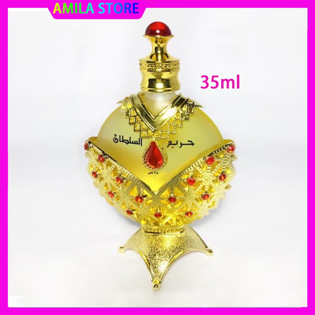 Tinh dầu nước hoa nữ hoàng đỏ ❤️HAREEM AL SULTAN❤️ Nước hoa công chúa vàng 35ml thơm lâu, nữ hoàng đỏ nội địa chính hãng
