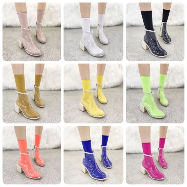 (Order-7days) Bốt trong suốt kèm màu tất yêu thích cho chị em chọn ạ 🔥🔥🔥 siêu hot hit luôn nhé KÈM ẢNH THẬT | BigBuy360 - bigbuy360.vn