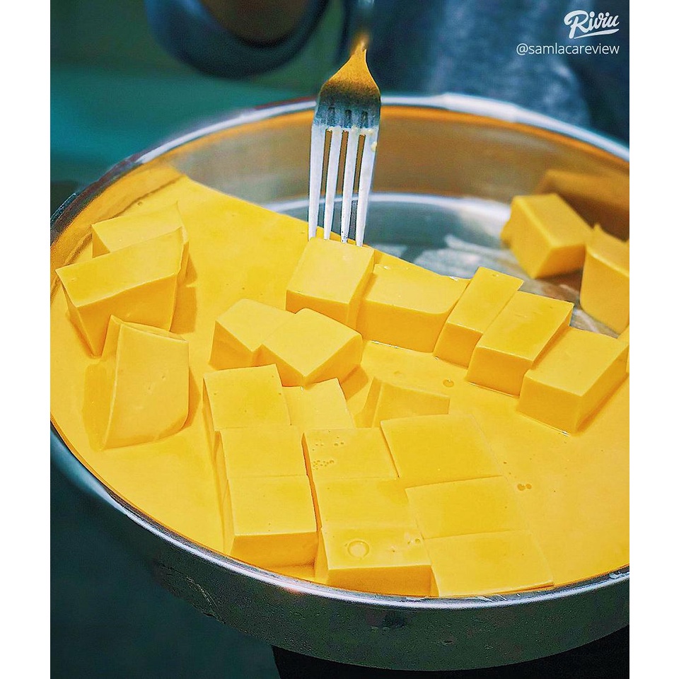 Bột pudding Krub.O  gói 1kg - làm thạch thơm mềm mịn pha trà sữa topping dẻo dai