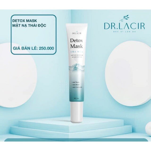 Mặt nạ thải độc Lamer Dr Lacir - Detox mask MẪU MỚI