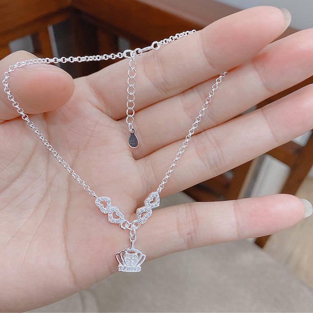 Lắc chân nhiều mẫu vương miện, sao cây bông tuyết vô cực bạc chuẩn nét