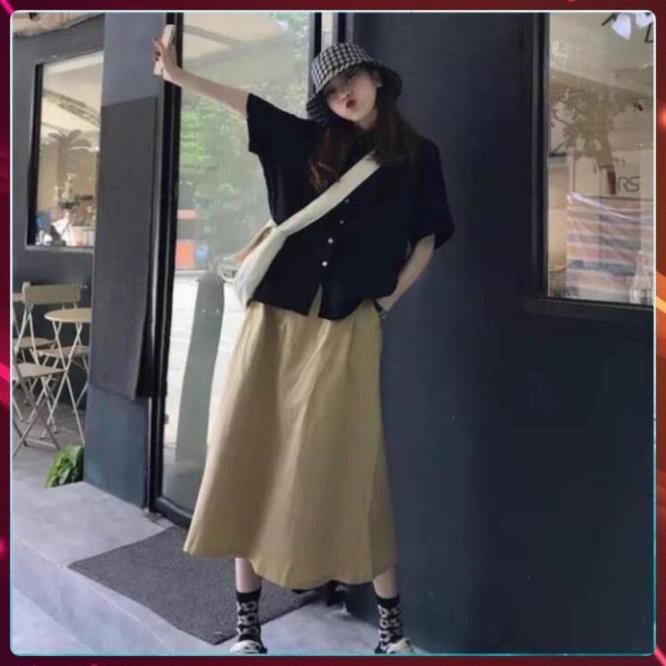 Chân Váy Xoè Kaki | BigBuy360 - bigbuy360.vn