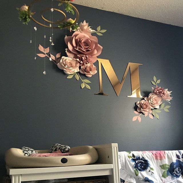 Set 9 hoa giấy backdrop