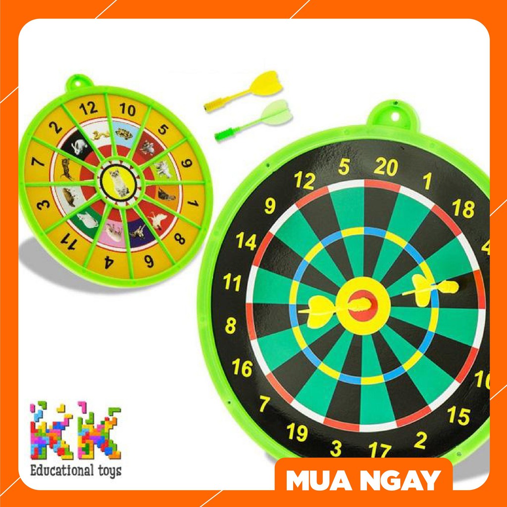Giáo cụ dạy học, đồ chơi trẻ em: Bảng phi tiêu nam châm  - KKstore