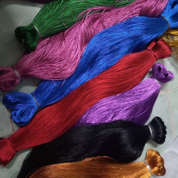 bó 90m Dây kim tuyến 1mm không co giãn