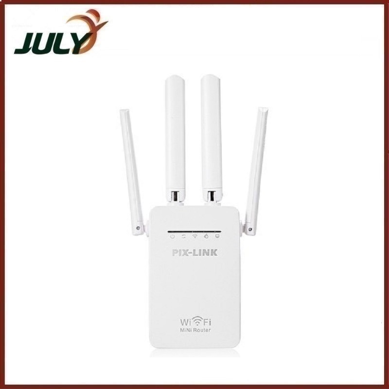 Thiết bị kích sóng wifi PIX-LINK 4 ăng ten LV-WR09