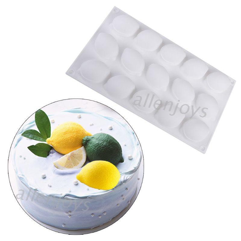 Khuôn Silicone 3d Tạo Hình Trái Cây Trang Trí Bánh