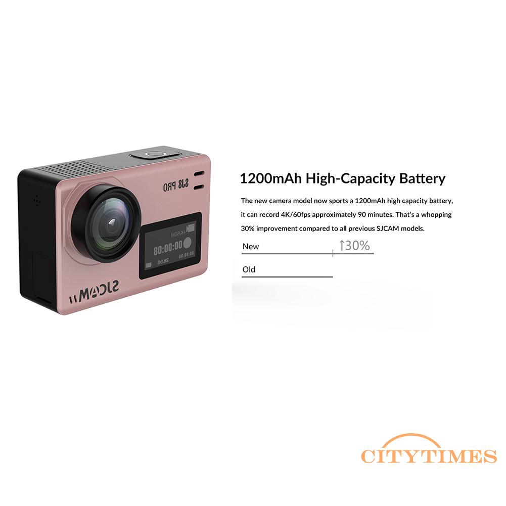 Camera Hành Trình Góc Rộng 170 Độ Sjcam Sj8 Pro 2.33 Inch | BigBuy360 - bigbuy360.vn