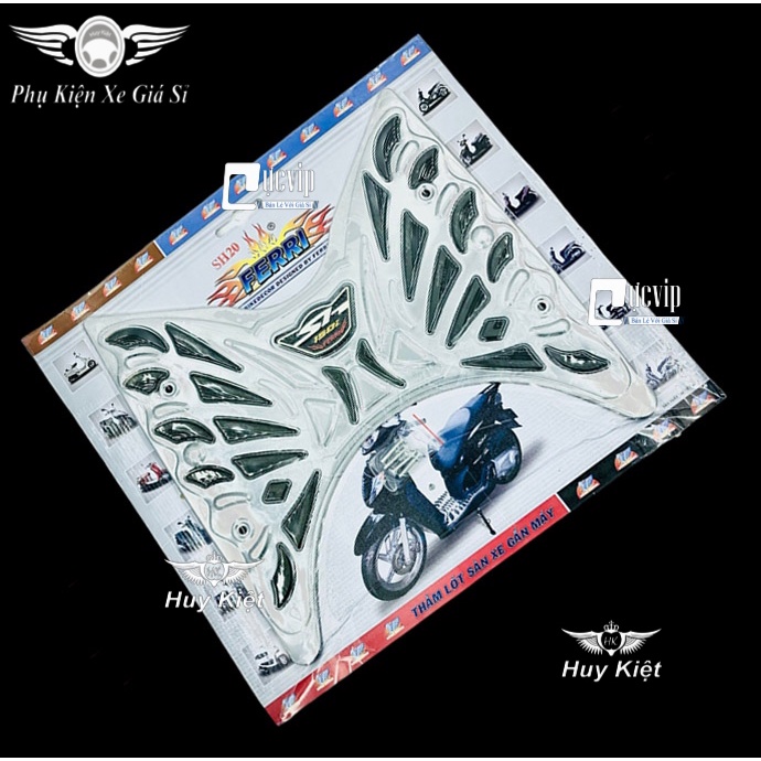 Thảm SH 2020 INOX (Tặng Kèm Ốc) Cao Cấp MS2502