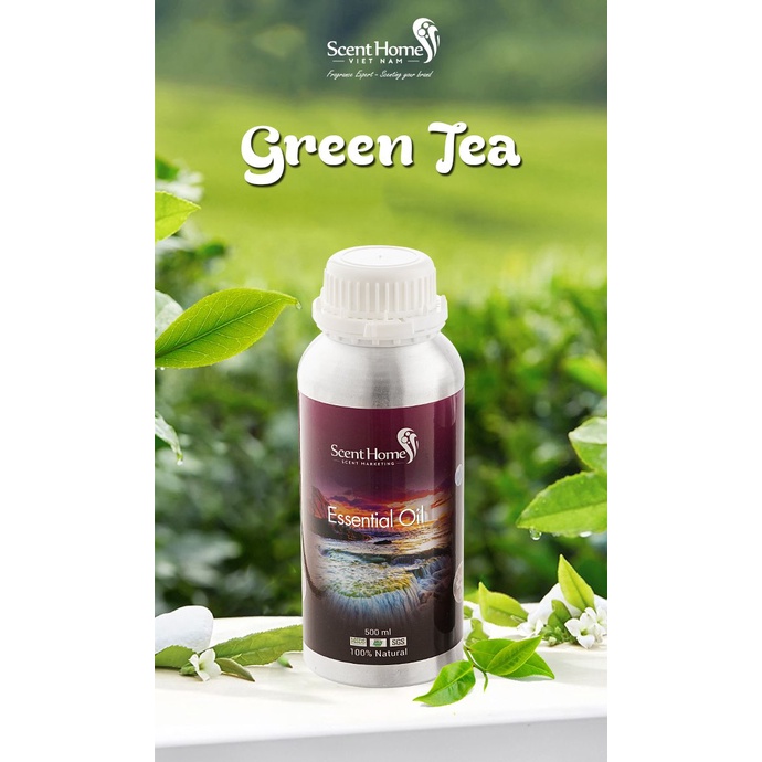 [Chính hãng] Tinh dầu trà xanh Scent Homes (Green Tea- 500ml)